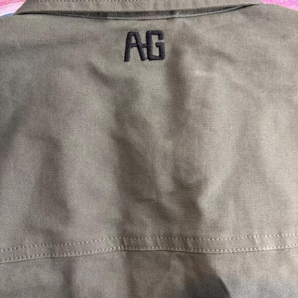 AG Gear Farm Hand Overshirt New With Tags Work Shirt Jac Size Small Moss Colored - Picture 5 of 7